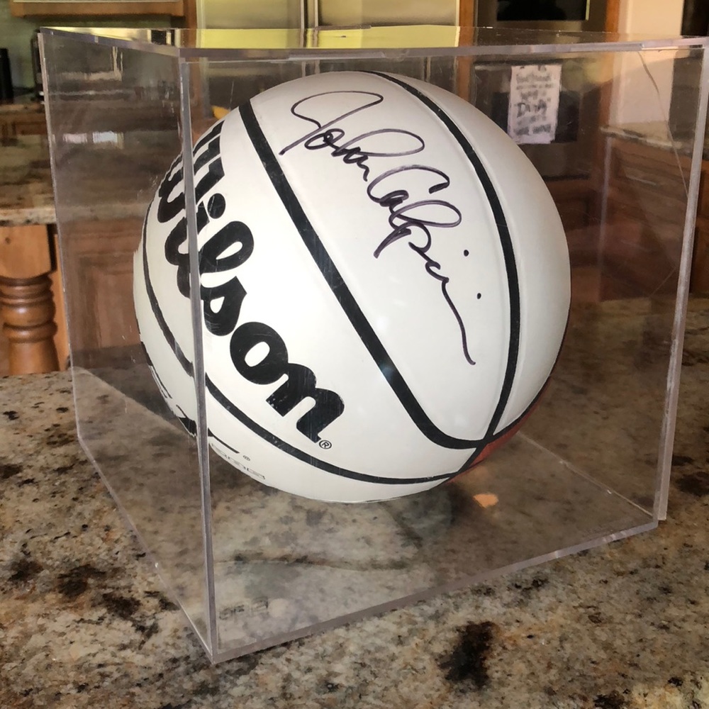 Joh Calipari Signed Basketball